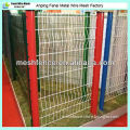 V-folded powder coated welded wire mesh fences products